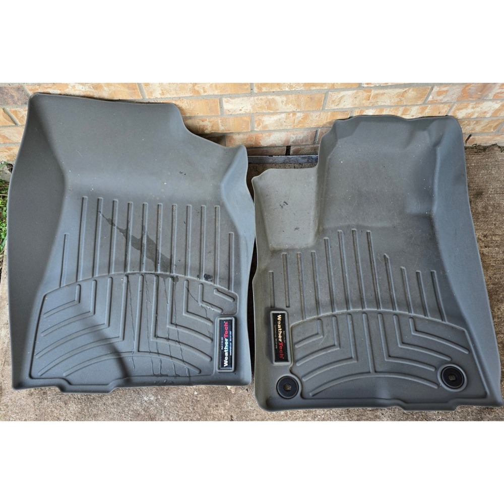WeatherTech FloorLiner for 2014-2019 Toyota Highlander - 1st Row, Gray